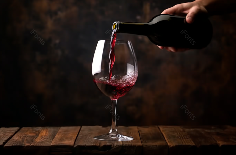 用手将酒倒在玻璃杯里葡萄酒高级西餐美味,高清,摄影图,摄影图片,图片大全,摄影图免费下载